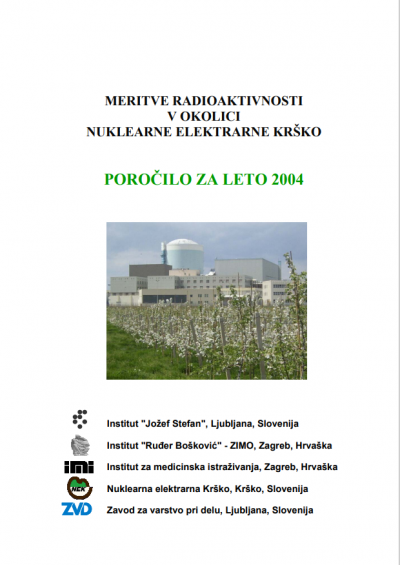 Izvješće o mjerenjima radioaktivnosti u okolini NEK-a, 2004.