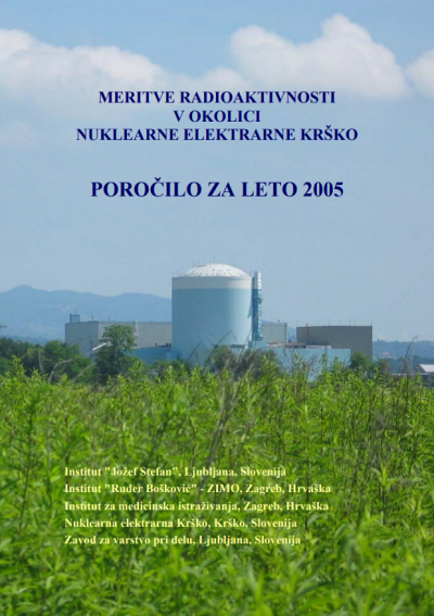 Izvješće o mjerenjima radioaktivnosti u okolini NEK-a, 2005.