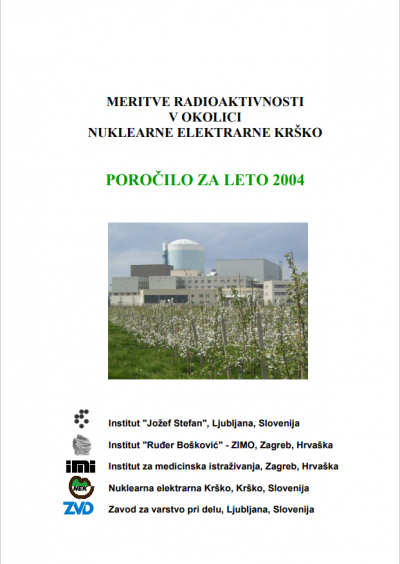 Meritve radioaktivnosti v okolici NEK - 2004