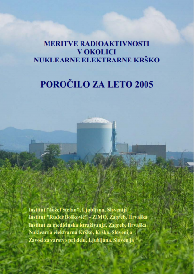 Meritve radioaktivnosti v okolici NEK - 2005